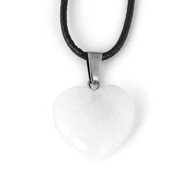 Natural Crystal Stone Love Heart Necklaces & Pendant For Lover Pink Quartz White Crystal Healing Jewelry
Natural Crystal Stone Love Heart Necklaces & Pendant For Lover Pink Quartz White Crystal Healing Jewelry