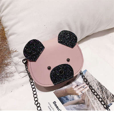 Women Cute Girls Kids Children High Cartoon Bear Design Cross-body Handbag PU Shoulder Messenger Bag
Women Cute Girls Kids Children High Cartoon Bear Design Cross-body Handbag PU Shoulder Messenger Bag
