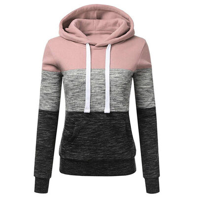 Women Autumn Winter Simple Long Sleeve Cute Hoodies Color Matching Casual Loose Hooded Sweet Sweatshirts
Women Autumn Winter Simple Long Sleeve Cute Hoodies Color Matching Casual Loose Hooded Sweet Sweatshirts