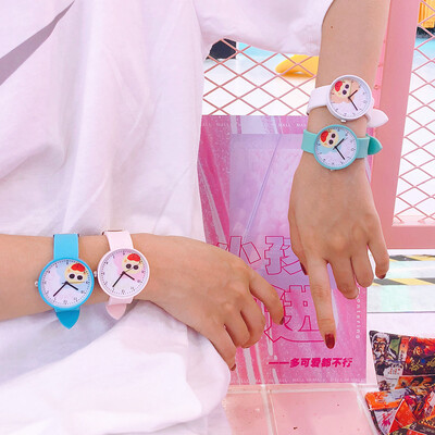 Ins watch Korean version of female middle school students is simple&lovely Xiaoqing new pink soft sister girl heart network ce
Ins watch Korean version of female middle school students is simple&lovely Xiaoqing new pink soft sister girl heart network ce