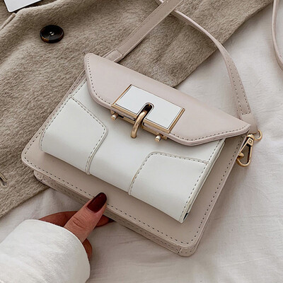 Summer small fresh 2019 new fashion Joker shoulder Messenger bag women spell color lock small square bag tide
Summer small fresh 2019 new fashion Joker shoulder Messenger bag women spell color lock small square bag tide