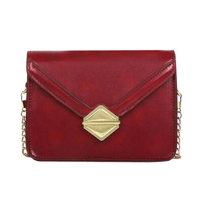 Trendy Women Leather Handbags Messenger Bag Tote Bags Chain Shoulder Bags