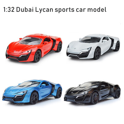 4 Colors Dubai Lycan 132 Car Charger Diecast Metal Model Car Sound&Light Pull-back Vehicle Toy for Children&Kids Gift
4 Colors Dubai Lycan 132 Car Charger Diecast Metal Model Car Sound&Light Pull-back Vehicle Toy for Children&Kids Gift