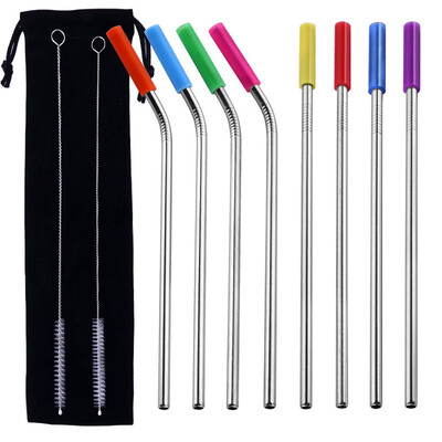 Siaonvr 6mm Stainless Steel Silicone Sleeve Food Grade Recycling Straws Plus Brush Set
Siaonvr 6mm Stainless Steel Silicone Sleeve Food Grade Recycling Straws Plus Brush Set