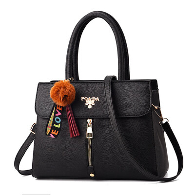 New European&American fashion new ladies bag large capacity PU leather simple shoulder bag handbag generation
New European&American fashion new ladies bag large capacity PU leather simple shoulder bag handbag generation