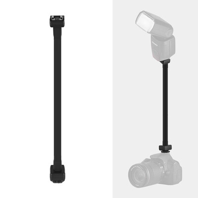 Flexible i-TTL Hot Shoe Extension Shelf Rod Flash Light Speedlite Bracket for Nikon DSLR Cameras
Flexible i-TTL Hot Shoe Extension Shelf Rod Flash Light Speedlite Bracket for Nikon DSLR Cameras
