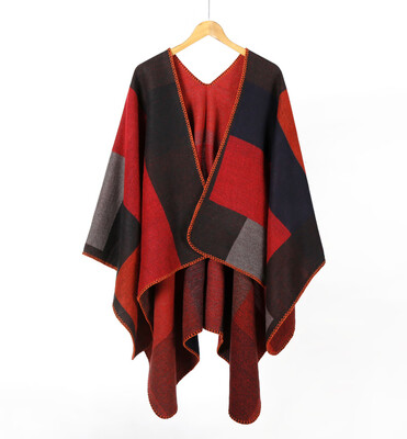 Autumn&winter scarf wild plaid ladies travel shawl imitation cashmere Europe&the United States foreign trade national wind split thick cloak
Autumn&winter scarf wild plaid ladies travel shawl imitation cashmere Europe&the United States foreign trade national wind split thick cloak