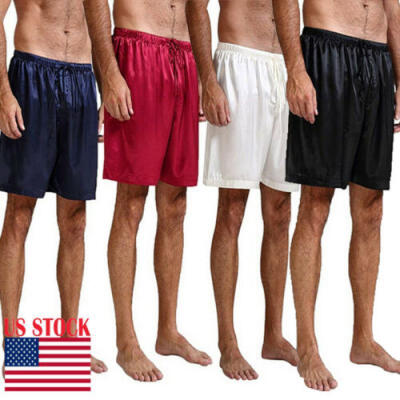 Mens Silk Satin Pajamas Shorts Pants Sleep Bottoms Nightwear Sleepwear Trousers
Mens Silk Satin Pajamas Shorts Pants Sleep Bottoms Nightwear Sleepwear Trousers