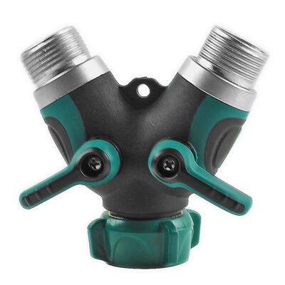 1 Set 34in Female Thread Y Shape Connector Male Thread Tap Nipple Joint