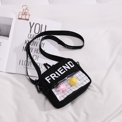 Small bag canvas bag womens shoulder Messenger bag college student chic Joker Korean version of ancient feeling girl ins Sen
Small bag canvas bag womens shoulder Messenger bag college student chic Joker Korean version of ancient feeling girl ins Sen