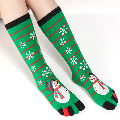 1 Pair New Fashion Christmas Women Funny Cartoon Printed Toe Socks Cotton Five Fingers Socks
1 Pair New Fashion Christmas Women Funny Cartoon Printed Toe Socks Cotton Five Fingers Socks