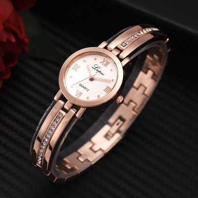 Hot Sale Women Watches Rose Gold Dial Bracelet Temperament Ladies Quartz Wristwatch Clock Dress Gift Zegarki Damskie
Hot Sale Women Watches Rose Gold Dial Bracelet Temperament Ladies Quartz Wristwatch Clock Dress Gift Zegarki Damskie