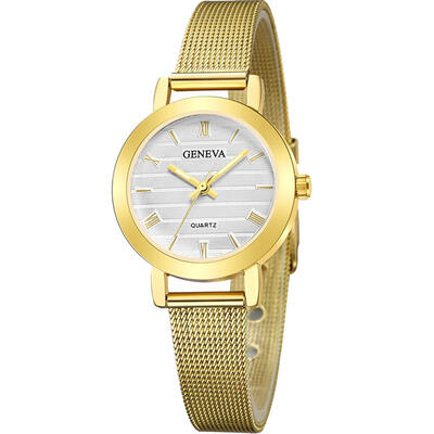 GENEVA Small Dial Watch Fashion Female Clocks Women Luxury Stainless Steel Dress Quartz Wristwatch Elegant Lady Silver Watches
GENEVA Small Dial Watch Fashion Female Clocks Women Luxury Stainless Steel Dress Quartz Wristwatch Elegant Lady Silver Watches