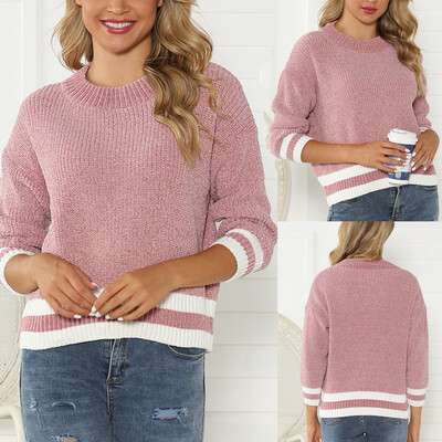 〖Follure〗Women Casual Patchwork Pullover O-Neck Long Sleeve Loose Sweaters Blouse Tops
〖Follure〗Women Casual Patchwork Pullover O-Neck Long Sleeve Loose Sweaters Blouse Tops