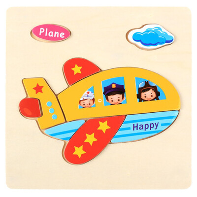〖Follure〗Wooden Puzzle Educational Developmental Baby Kids Training Toy