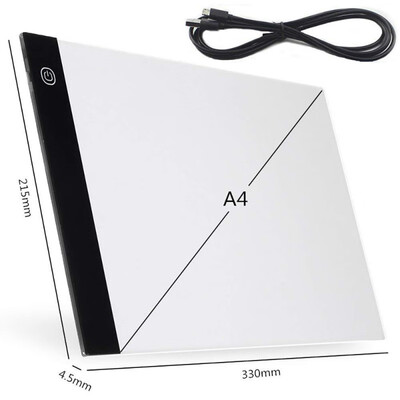 A4 LED Diamond Painting Light Pad Tablet Lightpad Ultrathin Dimmable Brightness USB Light Pad For Drawing Sketching Animation
A4 LED Diamond Painting Light Pad Tablet Lightpad Ultrathin Dimmable Brightness USB Light Pad For Drawing Sketching Animation
