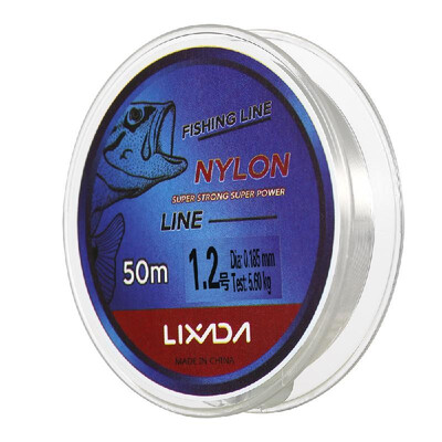 Lixada 50m Fishing Line Thread Clear White Thin Fishing Line Smooth Casting for Freshwater&Saltwater
Lixada 50m Fishing Line Thread Clear White Thin Fishing Line Smooth Casting for Freshwater&Saltwater