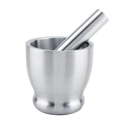 Greensen Stainless Steel Mortar Pestle Grinder Beans Garlic Spices Foodstuffs Kitchen Tool
Greensen Stainless Steel Mortar Pestle Grinder Beans Garlic Spices Foodstuffs Kitchen Tool