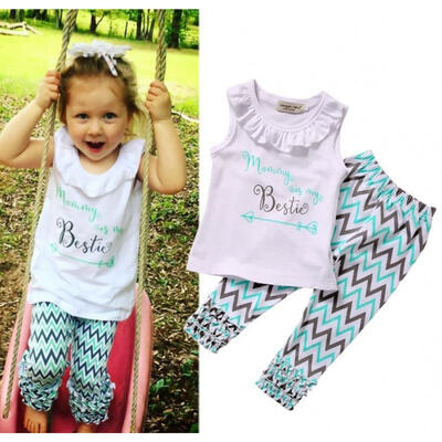 Boutique Kids Toddler Girls Summer Clothes Sleeveless Tops Pants Outfits 2Pcs Set 1-6T
Boutique Kids Toddler Girls Summer Clothes Sleeveless Tops Pants Outfits 2Pcs Set 1-6T
