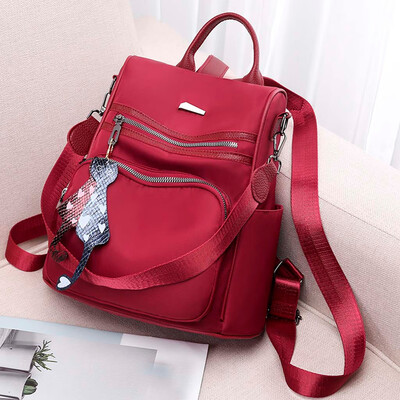 Tailored Womens Fashion Backpack Waterproof Nylon Bag Anti-Theft Shoulder Bag Leisure
Tailored Womens Fashion Backpack Waterproof Nylon Bag Anti-Theft Shoulder Bag Leisure