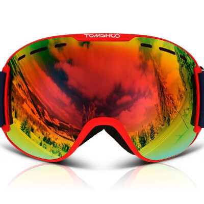 TOMSHOO OTG Ski Goggles Winter Snow Sports Snowboard Goggles Ventilated Anti-fog 100 UV400 Protection Spherical Dual Lens Detacha
TOMSHOO OTG Ski Goggles Winter Snow Sports Snowboard Goggles Ventilated Anti-fog 100 UV400 Protection Spherical Dual Lens Detacha
