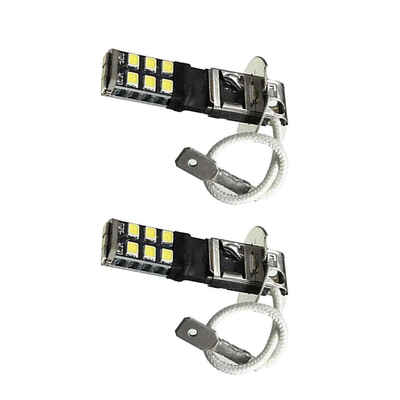 2pcs High Power H3 15W 2835 15SMD Xenon White Fog Driving LED Lights 850LM Lamps 360 Degree Lighting Bulbs
2pcs High Power H3 15W 2835 15SMD Xenon White Fog Driving LED Lights 850LM Lamps 360 Degree Lighting Bulbs