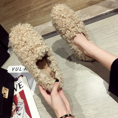 Flat shoes womens autumn Korean version of Joker small fresh bread shoes metal buckle casual Mao Mao shoe tide
Flat shoes womens autumn Korean version of Joker small fresh bread shoes metal buckle casual Mao Mao shoe tide