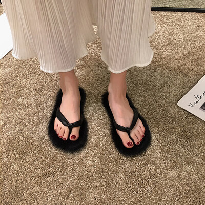 Fairy wind slippers wear autumn Korean version of fashionable sourcery flip-flops&red hair flip-flops
Fairy wind slippers wear autumn Korean version of fashionable sourcery flip-flops&red hair flip-flops