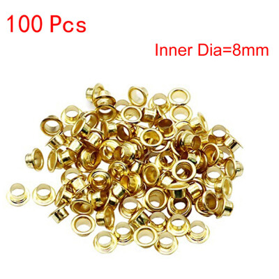 Siaonvr 100 Pcs 6MM Titanium Eyelets Washer Leather DIY Shoes Cloth Craft Repair Grommet
Siaonvr 100 Pcs 6MM Titanium Eyelets Washer Leather DIY Shoes Cloth Craft Repair Grommet