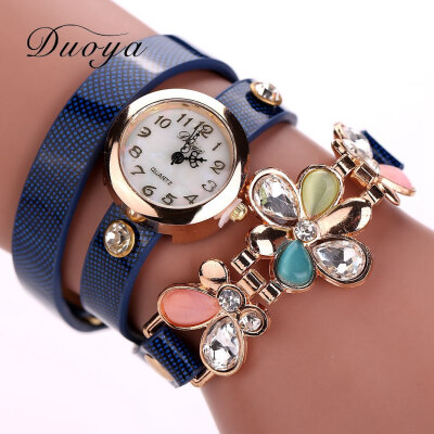 Trend around three-ring alloy quartz watch fashion mesh PU strap with diamond flower female watch
Trend around three-ring alloy quartz watch fashion mesh PU strap with diamond flower female watch