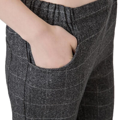 New Fashion Women Harem Pants Plaid Check Tartan Elastic Waist Pockets Causal Loose Trousers Grey
New Fashion Women Harem Pants Plaid Check Tartan Elastic Waist Pockets Causal Loose Trousers Grey