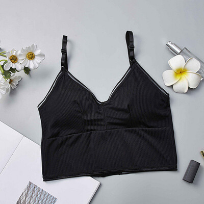 Women Beauty Padded Back Bra Wild Tube Top Underwear Eight-Breasted Slim Vest With Padded Long Hem Strap Bra
Women Beauty Padded Back Bra Wild Tube Top Underwear Eight-Breasted Slim Vest With Padded Long Hem Strap Bra
