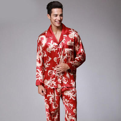 Mens Stylish Pajama Set Pajamas Sleepwear Long Sleeves Shirt Pants Set Loungewear Pyjamas Homewear
Mens Stylish Pajama Set Pajamas Sleepwear Long Sleeves Shirt Pants Set Loungewear Pyjamas Homewear
