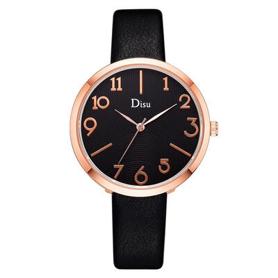 Minimalism Womens Watches Rose Roman Numeral Disc Ladies Quartz Wristwatch Leather Strap Temperament Clock Reloj Mujer
Minimalism Womens Watches Rose Roman Numeral Disc Ladies Quartz Wristwatch Leather Strap Temperament Clock Reloj Mujer