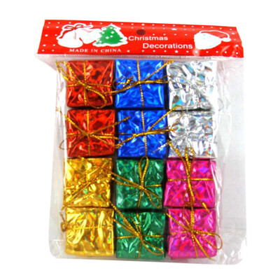 JPGIF Mini 12pcs Christmas Ornaments Foam Gift Box Xmas Tree Hanging Party Nice Decor
JPGIF Mini 12pcs Christmas Ornaments Foam Gift Box Xmas Tree Hanging Party Nice Decor