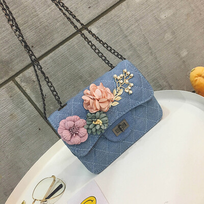 Women Canvas Messenger Shoulder Bag Elegant Applique Floral Party Handbag Metal Clip Small Square Phone Bags T30
Women Canvas Messenger Shoulder Bag Elegant Applique Floral Party Handbag Metal Clip Small Square Phone Bags T30