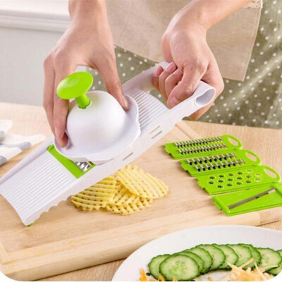 7 in 1 Grater Adjustable Stainless Steel Blades Vegetable Fruit Slicers Cutter Multifunction Peeler Grater Slicer Carrot
7 in 1 Grater Adjustable Stainless Steel Blades Vegetable Fruit Slicers Cutter Multifunction Peeler Grater Slicer Carrot