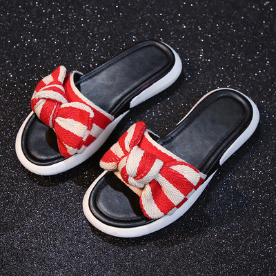 Slippers women wear 2019 summer new bow Korean striped soft bottom fashion Joker flat bottom sandals
Slippers women wear 2019 summer new bow Korean striped soft bottom fashion Joker flat bottom sandals