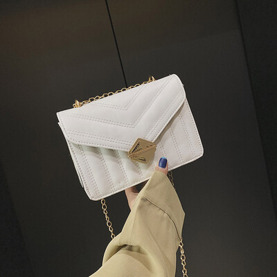 Tailored Fashion Lady Retro Chain Wild Solid Color Shoulder Messenger Bag Small Squar Bag
Tailored Fashion Lady Retro Chain Wild Solid Color Shoulder Messenger Bag Small Squar Bag