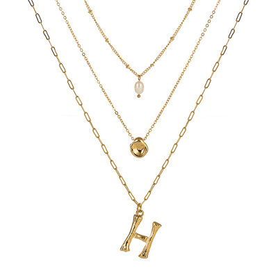 Natural Pearl Beads Fashion 26 Letter Necklaces Pendants alphabet Gold Color Choker Initial Necklace Women Girl Jewelry Collier
Natural Pearl Beads Fashion 26 Letter Necklaces Pendants alphabet Gold Color Choker Initial Necklace Women Girl Jewelry Collier
