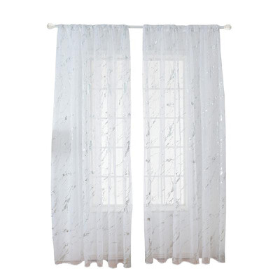 Sheer Curtains Marble Print Window Screen Curtains for Living Room Window Patio Door 1 Panel 40"x79
Sheer Curtains Marble Print Window Screen Curtains for Living Room Window Patio Door 1 Panel 40"x79