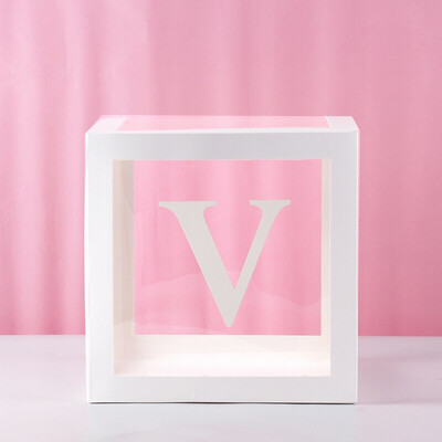 Toponeto Letter A- Z Transparent Gift Boxes Kid Birthday Baby Shower Party Decoration
Toponeto Letter A- Z Transparent Gift Boxes Kid Birthday Baby Shower Party Decoration