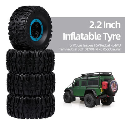 4pcs 135mm 22 Inch Rim Rubber Inflatable Tyre Tire Wheel for RC Car Traxxas HSP Redcat RC4WD Tamiya Axial SCX10 D90 HPI RC Rock C
4pcs 135mm 22 Inch Rim Rubber Inflatable Tyre Tire Wheel for RC Car Traxxas HSP Redcat RC4WD Tamiya Axial SCX10 D90 HPI RC Rock C