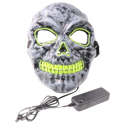 Halloween Party Mask LED Scary Flash Mask EL Line Light Mask Cosplay Mask Party Clothing Mask Supplies Multi-color Optional
Halloween Party Mask LED Scary Flash Mask EL Line Light Mask Cosplay Mask Party Clothing Mask Supplies Multi-color Optional