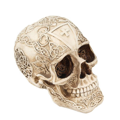 Carved Resin Human Skull Skeleton Model Statue with Pattern Home Office Halloween Decoration Ornaments
Carved Resin Human Skull Skeleton Model Statue with Pattern Home Office Halloween Decoration Ornaments
