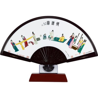 Chinese Eggshell Porcelain Art Folding Fan Double-sided Glazed Painting Folding Fan Best Gifts for Family Friends&Lovers
Chinese Eggshell Porcelain Art Folding Fan Double-sided Glazed Painting Folding Fan Best Gifts for Family Friends&Lovers