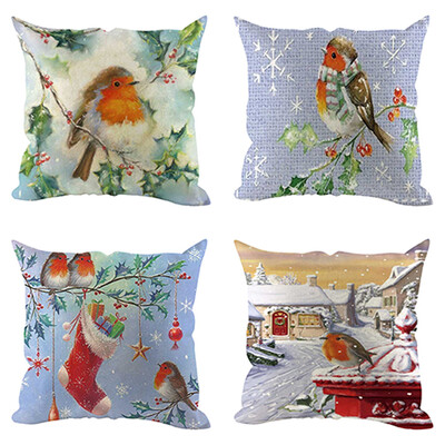 Siaonvr 4Pcs Christmas Pillow Cover Pillowcases Decorative Sofa Cushion Cover Decoration
Siaonvr 4Pcs Christmas Pillow Cover Pillowcases Decorative Sofa Cushion Cover Decoration