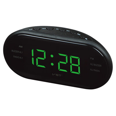 Modern AMFM LED Clock Radio Electronic Desktop Digital Table Clocks Snooze Function-25
Modern AMFM LED Clock Radio Electronic Desktop Digital Table Clocks Snooze Function-25