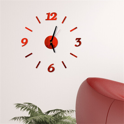 Gobestart 3D DIY Roman Numbers Acrylic Mirror Wall Sticker Clock Home Decor Mural Decals
Gobestart 3D DIY Roman Numbers Acrylic Mirror Wall Sticker Clock Home Decor Mural Decals