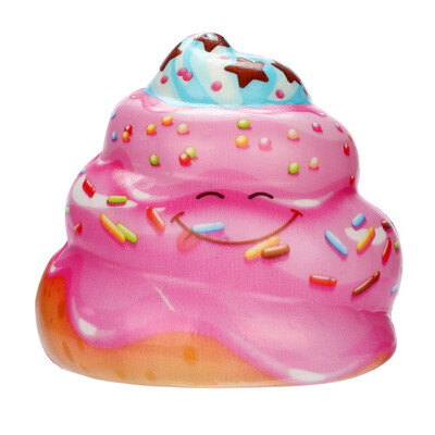 Tailored Squishies Kawaii Cream Cake Poo Slow Rising Cream Scented Stress Relief Toys